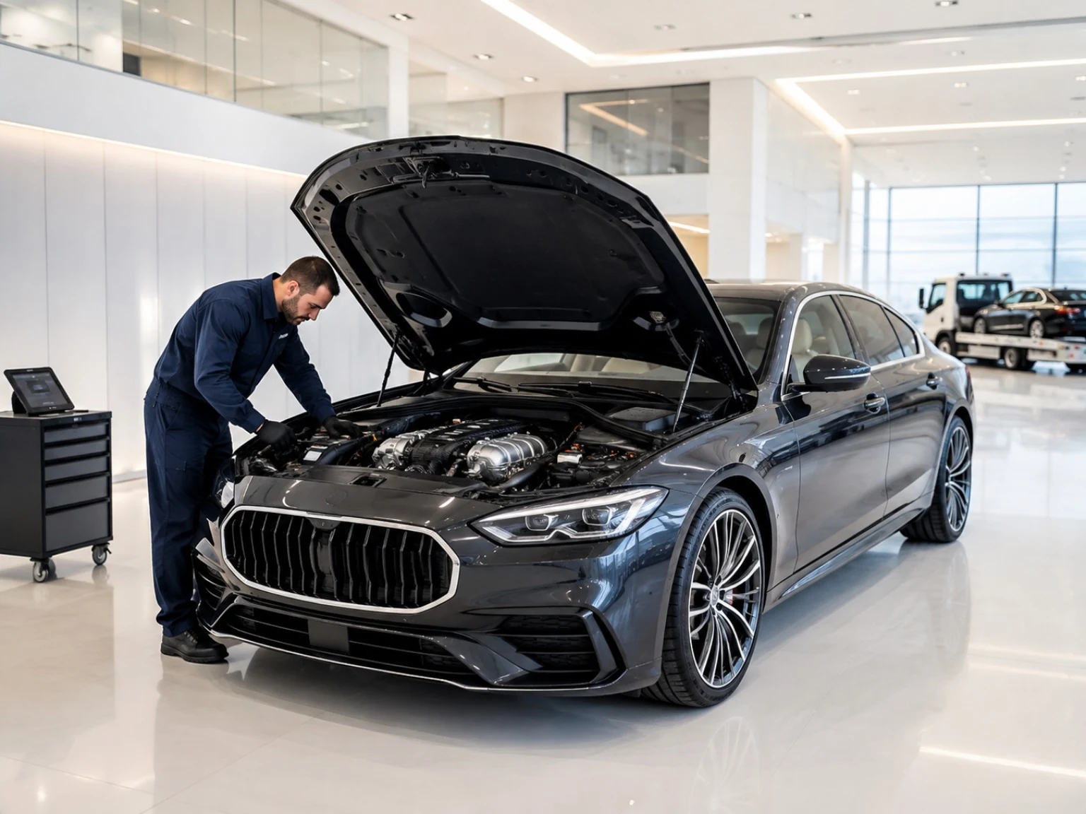 Motor Arızalı Araç