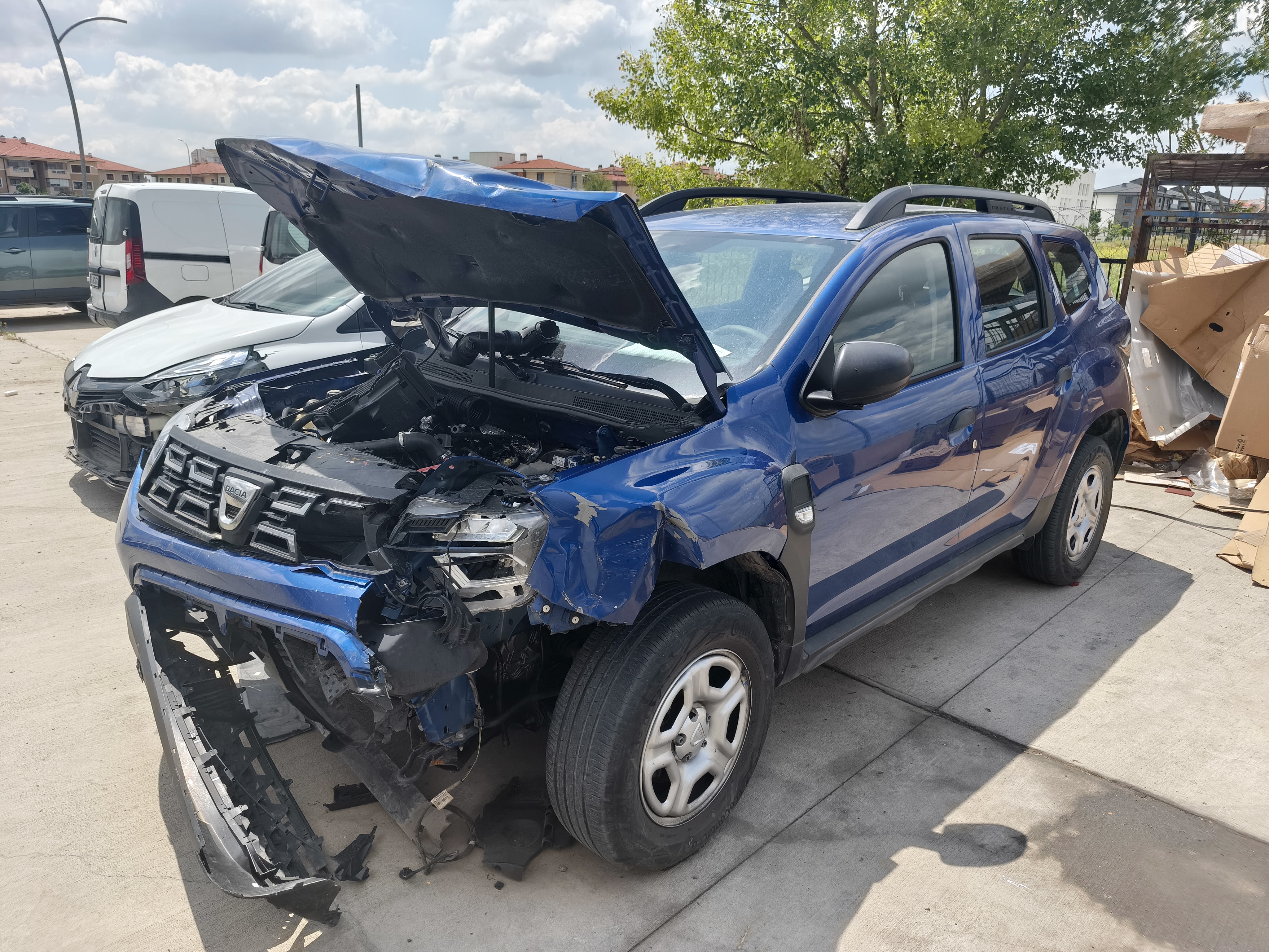 Eskişehir'de alınan hasarlı 2023 Dacia Duster 1.5 dCİ